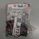 Harbinger Women's Pro Gloves with Vented Cushioned Leather Palm for Weightlifting, Training, Fitness, and Gym Workouts (Medium, Black/Pink)