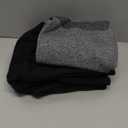 CHRLEISURE Workout Leggings Sets for Women, Gym Scrunch Butt Butt Lifting Seamless Leggings 3 Piece (Medium, 3 Packs - Black/Black/Gray)