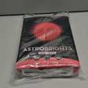 Astrobrights Color Paper, 8.5 x 11, 24 lb/89 gsm, Re-Entry Red, 500 Sheets (21558)