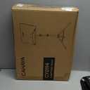 CAHAYA Music Stand for Sheet Music - Dual-use Converts to Desktop Stand Portable& Foldable 31.4-57in Height Adjustable Sturdy to Holds Thick Book or Tablet Include Carrying Bag Sheet Music Folder Clip (Black)