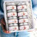 MTLEE 24 Pcs Bear Baby Shower Party Favors Candles Lavender Scented Baby Shower Favors for Guests Rustic Tealights Candles Gender Reveal Return Gifts (4 oz, Brown)