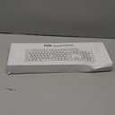 EDJO Wireless Keyboard, 2.4G Full-Sized Cordless USB Silent Computer Keyboard, Ergonomic Tilt Angle, Sleep Mode, Long Battery Life, for Windows, Mac OS Laptop/PC/Desktop/Notebook