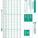 ScanRite - 882-E Scantron Compatible Testing Sheet, 500 pcs