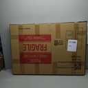 NeuType Arched Wall Mirror, 36"x24" Wall Mirror, Hanging or Leaning Against Wall, Large Bedroom Mirror, Floor Mirror, Dressing Mirror, Aluminum Alloy Thin Frame, Rounded Corners, Gold