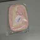 Large Pencil Pouch Big Pencil Case Big Capacity Aesthetic Pen Cosmetic Bag Pen Stationery Organizer Simple, College Office Home Travel Storage Bag (Pink)