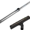 1-1/4" Vacuum Extension Tube with Hardwood Floor Brush,Fits Eureka, Royal Etc Vacuum Cleaner That Accept 1-1/4 Inch Attachments.Vacuum Extension Tubing with 1 1/4-inch Inside Diameter