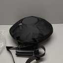 Steel Tongue Drum - 14 Inch 15 Note Tongue Drum - Hand Pan Drum with Music Book, Handpan Drums Mallets and Carry Bag, D Major (Navy Blue)