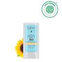 BABO Botanicals Sensitive Baby Mineral Sunscreen Stick SPF 50-70% Organic Ingredients - Zinc Oxide - NSF & Made Safe Certified - EWG Verified - Water Resistant - Fragrance-Free - for Babies & Kids