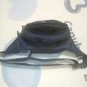 Fanny Pack for women and men, Adjustable Waist Bag with Multiple Pockets for Sports Travel Running (Blue)