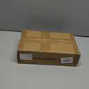 Giikin Countertop Shelf Organizer, 2 Tier Kitchen Spice Rack for Countertop, Wood Coffee Counter Shelf Organizer for Home (Brown, S)