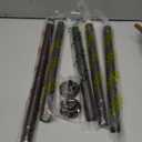 ENJOYBASICS Shower Curtain Rod 30 to 76 Inches, 1 Inch Stainless Steel Adjustable Spring Tension Rods No Drill for Bathroom, Closet, Window, Room Divider, Never Rust, Non Slip, Bronze