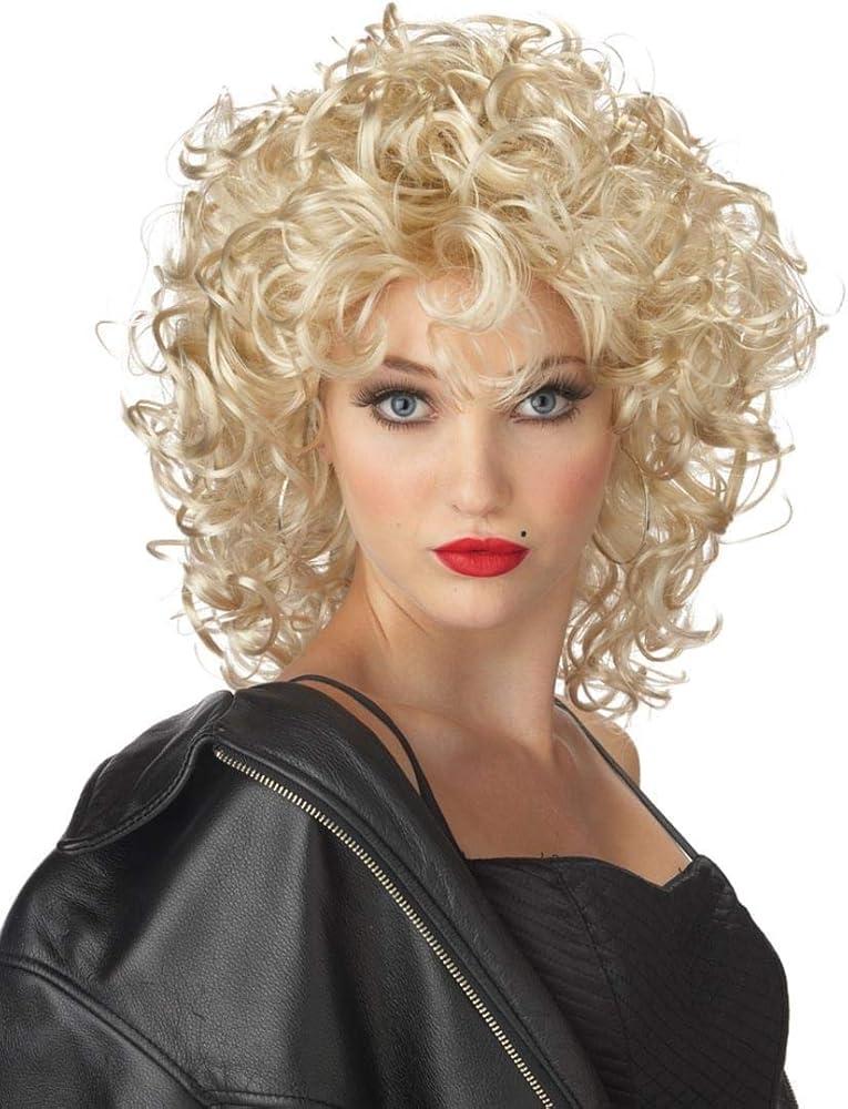 California Costumes, 20" In, Curly Wig