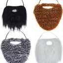 Tigerdoe Fake Beards for Adults Kids - Costume Accessories - Beard & Mustache - Fake Mustaches