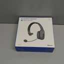 BRAMMAR Trucker Bluetooth Headset with AI Noise Cancellation Microphone, Trucker Headset with 65Hrs Talk Time & Mute Button, Multipoint Connection, Bluetooth Headsets Fit for Truck Drivers/Cell Phones (Black)