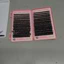 Lash Clusters Kit, 560 Pcs Eyelashes Clusters Kit 9-16mm Individual Lash Extension Kit D Curl Fluffy Wispy Eyelashes