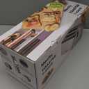 Mecity 4 Slice Toaster, Long Slot Toaster With Countdown Timer, Bagel/Defrost/Reheat/Cancel Functions,Warming Rack, Removable Tray, 6 Browning Settings, Extra Wide Slots, Stainless Steel, 1300W