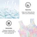 Idgreatim 2-10 Years Gymnastics Leotards for Girls Sparkly Biketards Unitards Athletic Tumbling Outfit (Star Pink)