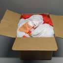 10ft Giant Seated Santa Claus Christmas Inflatable Yard Decor Build-in LED Blow up Christmas Decorations Indoor Outdoor Holiday Decor for for Yard,Lawn,Balcony, Roof, Photo Prop