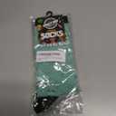 Mens Funny Golf Socks Sports Crews for Guys with Fun Clubhouse Sayings (Green)