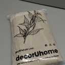 DecorUhome Summer Decorative Neutral Linen Fringe Throw Pillow Covers Set of 2 Natural Beige Pillow Covers with Tassels Soft Farmhouse Boho Accent Pillow Cases for Couch Bed Sofa 20x20 Inch