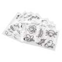 Heat Shrink Sheets, Shrink Plastic Translucence Simple Operation Wide Application for Jewelry for Bookmark for Key Chain Bird Series JS-83 (8 Pieces/Pack)