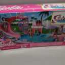 Barbie Dream Pool Playset with 6 Play Areas, Including Slide & Bubbling Hot Tub, Plus 20+ Accessories Like Pet, Floaties & More, 1-pack