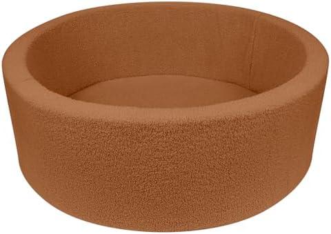Amazon.com: MEOGETY Kids Foam Ball Pits for Toddlers Babies Dogs Cats, Soft Infant Baby Ball Pit Pool for Girls and Boys Gifts, (Balls NOT Included) Imitation Teddy Colours : Toys & Games