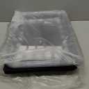 5 Pack Catering Trays with Lids  17" Serving Tray with Lid, Heavy Duty Recyclable Plastic Party Platters for Catering, Buffet, Picnics & Events  Food Trays with Clear Lid (17.72 x 12.20 x 2.95 inch)