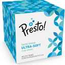 Amazon Brand - Presto! Ultra 3-Ply Facial Tissue, Thick and Strong, 66 Count, Pack of 1