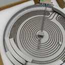 WB30T10133 WB30X24111 Radiant Dual Surface Element 9 inch Replacement for GE Glass Cooktop Burner, Element Radiant 9in Dual with Heating Element Wire Replace 4465256 AP5989975 PS11729126 by Fetechmate, 9 ICNH