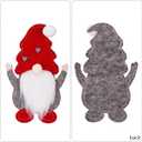 3 x 3 Pcs Christmas Table Decorations Gnomes Silverware Holders, Holiday Party Essentials, Table Decoration for Restaurant Hotel Home Festival Celebration, Cute Xmas Decor Supplies