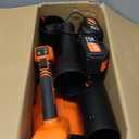 OneBird Cordless-Leaf-Blower-Portable dust Cleaner Handheld-Turbo-Jet blower-650CFM/ 650000PRM Electric Leaf Blower with 2 X 4.0Ah Batteries and Charger, 3 Speed Modes