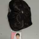 STYLER Long Black Synthetic Wig with Bangs - Natural Long Wavy Cosply Wigs for Women Halloween Christmas 30" (Black)