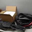 Portable Steam Sauna at Home, 9 Levels Heating, Sauna Tent for Home with Steamer and Folding Chair, Sauna for Relaxation, Detoxification, Spa (Black)