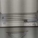 47 Adjustable Long Handle Carpet Rake Pet Hair Remover, Reusable Large Metal Lint Remover Brush for Embedded Fur Removal from Low Pile Rugs Stairs, Carpet Brush Scraper Dog Cat Hair Remover Broom