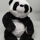 5 lbs, 27 inches Panda Weighted Stuffed Animals, Cuddly Weighted Panda Plush Pillow Giant Plushie Ideal Gift for Adults & Kids (Panda 27" 5 Lbs)