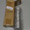 Vurkcy 2.5 inch Inlet Curved Exhaust Tip, 2.5" Outlet 9" Overall Length Stainless Steel Turn Down Exhaust Tail Pipe, Bolt-On,Sleek Angle Cut, Polished Tailpipe, Silvery