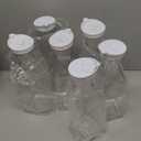 6 Pack Laundry Detergent Dispenser 53 oz Laundry Soap Dispenser with 20 Label Laundry Room Organization for Liquid Powder Bleach Scent Booster Beads