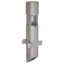 TayMac Outdoor Comforts ParkPost 13-in. 1-Gang Gray Weatherproof in-use Power Post Enclosure PP55G, Outdoor Power Stake for Garden, Weatherproof Outlet Box, Outdoor Outlet Cover