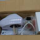 Professional Facial Steamer, Esthetician Steamer on Wheels with Hot Mist, Stand Face Steamer for Facial Deep Cleaning, Steamer for Facial for Personal Care or Spa, Moisturizing and Hydrating, White