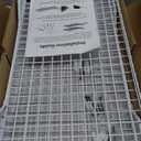 Ultrawall Wall Mounted Storage Shelf for Garage, 4 Pack Metal Shelf Rack, Heavy-Duty Wall Organizer Shelves Suitable for Shop, Shed, Garage 23.5inch x 12inch(White)