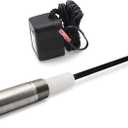 Powered Anode Rod for Water Heater,Electrical Anode Rod Made of Titanium,Anode Rod for 40-89 Gallon Tank Water Heater with Power Supply