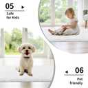 Disolla White Bathroom Rug 17x24 - Non-Slip Plush Small Bath Mat, Highly Absorbent & Ultra Soft Fluffy Floor Mat, Machine Washable for Shower and Tub