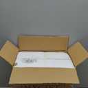 MyGift Glass Apothecary Cookie Jar Set with Copper Lid - Decorative Kitchen and Bath Storage Canisters, Wedding Centerpiece Jars, Candy Buffet with Lids