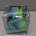 Besimple Artificial Coral Ornament Glowing Effect Resin Aquarium Plants Coral Aquarium Fish Tank Decorations (Blue)