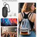 Hearprotek Concert Ear Plugs, 2 Pairs High Fidelity Musician Ear Plugs for Concerts Loud Music-Noise Reduction Ear Protection Reusable Earplugs for Rave,Festival,Music,Tinnitus Relief,Clear