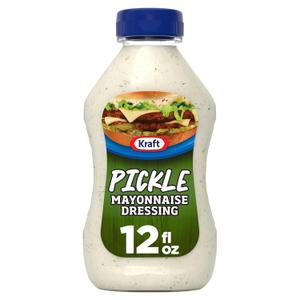 Kraft Pickle Mayonnaise Dressing, 12 fl oz Bottle