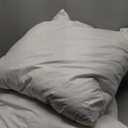 SAVORI Set of 2 Down and Feather Throw Pillow Inserts 26x26 Soft Fluffy Pillow Inserts with 100% Down-Proof Cotton Cover, Decorative Square Cushion Inner for Sofa Couch Bed-White