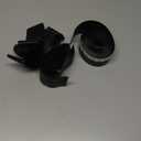 TAROSE Weather Stripping, 33 Feet Weather Stripping Door Seal Door Draft Stopper Shower Door Seal Strip Window Seal, Adhesive Silicone Tape (Black, 45MM)