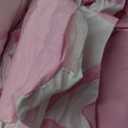 Feelyou Pink Bowknot Bed Set Cute Bow 7 Pieces Bedding Set, Boys Girls Teens Room Decor Dreamy Princess Style All Season,Bed in a Bag with Comforter, Sheets, Pillowcases Twin Size Watercolor Bow